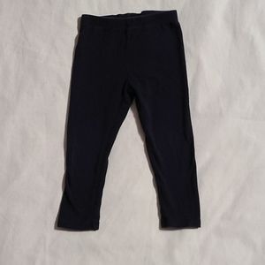 okie dokie black leggings, 18 months